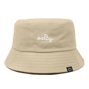 Dalix Salty Embroidered Bucket Hat Cotton Summer Beach Vacation Cap Womens - 1 of 4