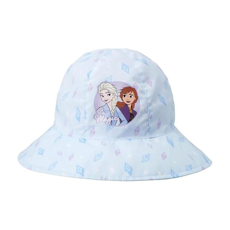 Disney Girls’ Bucket Hat – Reversible Frozen Sun Hat, Toddler Ages 2-4, 1 of 5