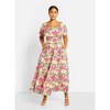 Rebdolls Women's Lana Ruched Skater Maxi Dress - 2 of 4