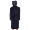 Star Wars Mens Darth Vader Costume Fleece Robe Bathrobe Black - 2 of 4