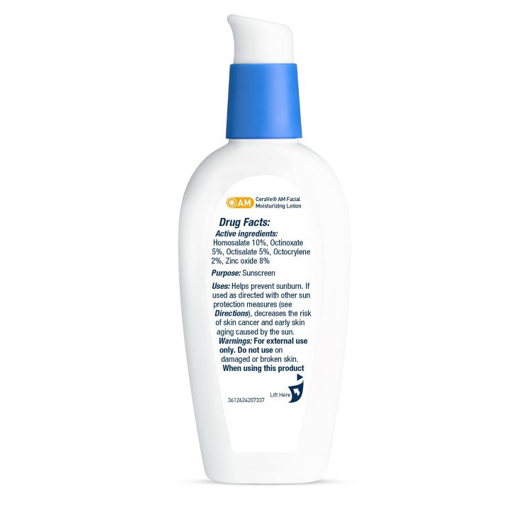 CeraVe Face Moisturizer with Sunscreen, AM Facial Moisturizing Lotion for Normal to Dry Skin - SPF 30, 2 of 9