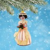 De Carlini Italian Ornaments 5.5 Inch Lulu Sugarbaker Christmas Tree Ornament , Christmas Decor Italian Glass Lady (1PC) - 2 of 4