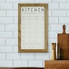 VIP Wood 18.75 in. White Kitchen Conversions Wall Sign - 3 of 4