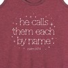 Women's - Instant Message - Calls Them By Name Stars Graphic Racerback Tank - 2 of 4