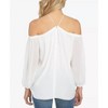 Women's Off The Shoulder Cold Shoulders Halter Neck Blouse - 1.STATE - 2 of 2