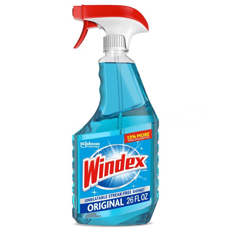 Windex Original Blue Glass Cleaner Spray - 26 fl oz, 1 of 16