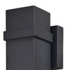 Vaxcel Lavage 2 - Light Sconce in  Textured Black - 3 of 4