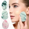 Unique Bargains Soft Sponge Egg Puff Loose Powder Blender Beauty Makeup Tool Sponge Pink Green 3 Pcs - 2 of 4