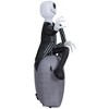 Gemmy Airblown Inflatable Jack Skellington on Tombstone Disney, 3.5 ft Tall, Multicolored - 3 of 4
