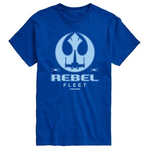 Men's - Star Wars - Rebel Fleet Flight Patch Short Sleeve Graphic T-Shirt - 1 of 3