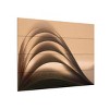 Trademark Fine Art Hilde Ghesquiere Wave Wood Slat Art - 2 of 4