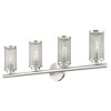 Livex Lighting Industro 4 - Light Vanity in  Brushed Nickel - 3 of 4