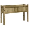 vidaXL Garden Planters 2 pcs with Legs Impregnated Wood Pine - 4 of 4