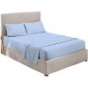 J&V TEXTILES 1000 Thread Count Deep Pocket Luxury Sheets - 2 of 4