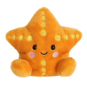 Aurora Mini Treasure Starfish Palm Pals Adorable Stuffed Animal Orange 5" - 1 of 4