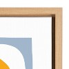 Kate and Laurel Sylvie The Shapes of Nature Framed Canvas by Dominique Vari, 23x33, Natural - 3 of 4