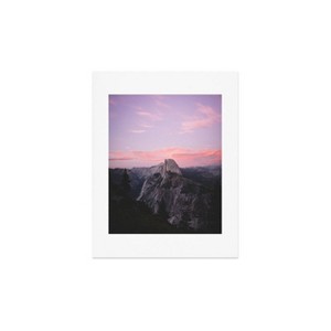 Garrett Lockh Sunset Dome Wall Art Print Pink - society6 - 1 of 4