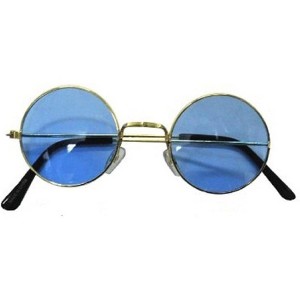 Rhode Island Novelty Blue John Lennon Sunglasses - 1 of 4