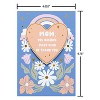 Carlton Cards Mother's Day Card Heart with Flowers - 4 of 4