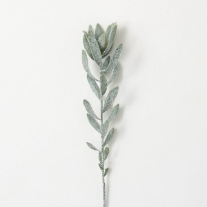 29"H Sullivans Subtle Dark Green Protea Spray, Green - 1 of 2