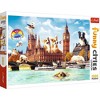 Trefl Funny Cities Dogs in London Jigsaw Puzzle - 1000pc - 2 of 3