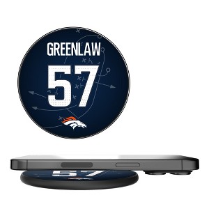 NFL Denver Broncos Players Game Tactic 15-Watt Wireless Charger - 1 of 4