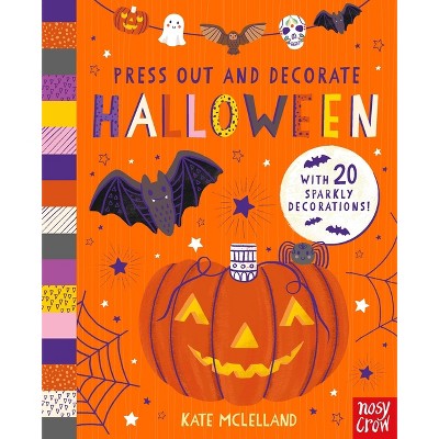 Press Out And Decorate: Halloween - (board Book) : Target