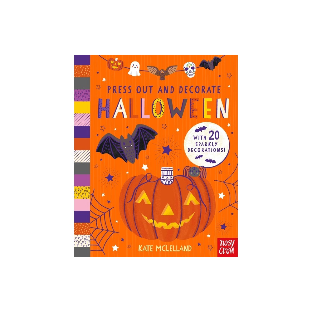 Press Out and Decorate: Halloween - (Board Book)