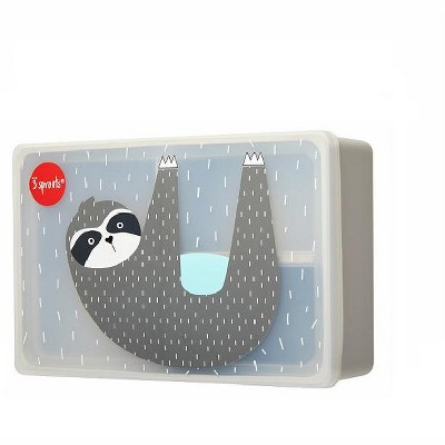 3 Sprouts Kids Silicone Bento Box - Sloth