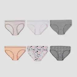 Select SZ/Color. Hanes Girls 7-16 Underwear Toddler 6-Pack Hipster 