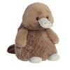 Aurora Large Peaceful Platypus Huggle Pals Cuddly Stuffed Animal Brown ...
