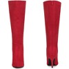 BLISSFUL STEP Classic Pointed Toe Stiletto Heel Knee High Boots for Women - 2 of 4