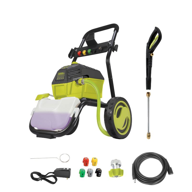 Sun Joe SPX4600 High Performance Brushless Induction Motor Electric Pressure Washer | Roll Cage, 3 of 7