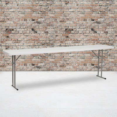 8 foot folding table target