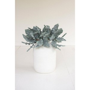 Flexible Faux Floral Stem – 20" Tall Green Botanical Accent by Kalalou - 1 of 4