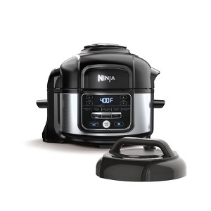 Ninja Foodi Programmable 10-in-1 5qt Pressure Cooker and Air Fryer - FD101: Stainless Steel, Slow Cooker, Digital Timer - 1 of 4