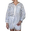 Women's Striped Matching Set - day + moon - 4 of 4