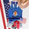 Simply Sage Market Me Wants A Hot Dog Real Bad Cartoon Racerback Tank - 3 of 4