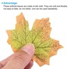 Unique Bargains Wedding Party Thanksgiving Halloween Decoration Autumn Artificial Maple Leaves - 4 of 4