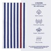 American Soft Linen Turkish Beach Towel, 100% Cotton Cabana Striped Beach Towel, 30 in by 60 in Soft Absorbent Beach Pool Towel - 3 of 4