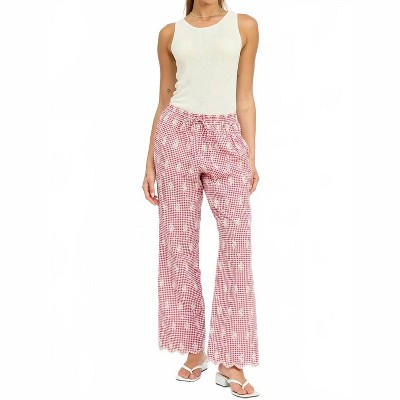 Women's Sydney Gingham Pants - Jacquie The Label