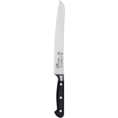 Messermeister Meridian Elite Professional 9 Inch Extra Sharp Scalloped Edge Serrated Kitchen Bread Knife