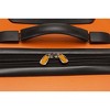 Rockland Melbourne Hardside Expandable Luggage with Spinner Wheels Orange 3-Piece Set (20/24/28) - 4 of 4