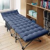 Docred Folding Camping Cot with Mattress & Carry Bag for Adults – Standard & Oversized XXL, Single & 2-Pack Outdoor Sleeping Bed Options - 4 of 4