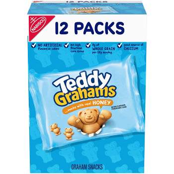 Teddy Grahams Honey Graham Snacks - Variety Pack - 12oz/12ct