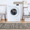 Coolmee Vintage Medallion Runner Rug, Thin Low Pile Retro Carpet with Non-Slip TRP Backing for Hallway, Kitchen, Stain Resistant & Foldable - 4 of 4