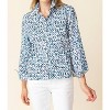 Women's Impressionist Dots Shirt - habitat - 3 of 4