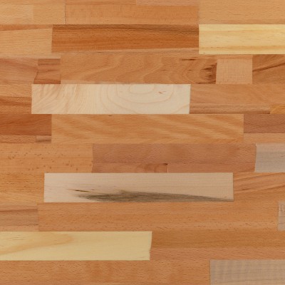 Eco-Friendly Solid Wood Butcher Block Style 24" Square Table Top