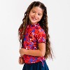 Calypsa Girl's Round Neck Surfer Swim Top - 3 of 3