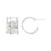 Silpada 'Small and Grand' Sterling Silver Hoop Earrings - 2 of 4